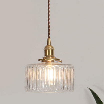 Crystal Vintage Pendant Lamp - Harrison-Beige-Some Headings-Nora Luxe