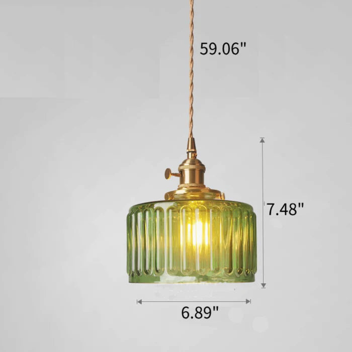 Crystal Vintage Pendant Lamp - Harrison-Green-Some Headings-Nora Luxe