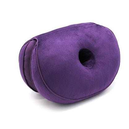 Cushion for Lower Back Pain - ComfortLift-Purple-Nora Luxe