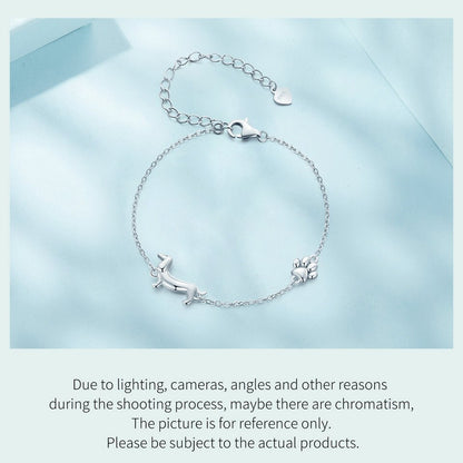 Cute Dachshund Dog Charm Bracelet | Stylish Jewellery-Nora Luxe