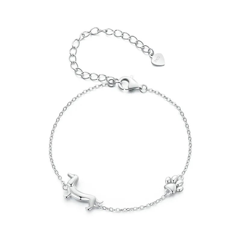 Adorable Puppy Charm Women's Bracelet - Pexav