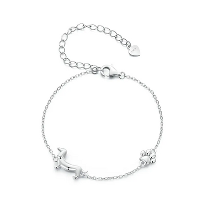 Adorable Puppy Charm Women's Bracelet - Pexav