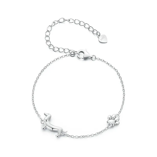 Adorable Puppy Charm Women's Bracelet - Pexav