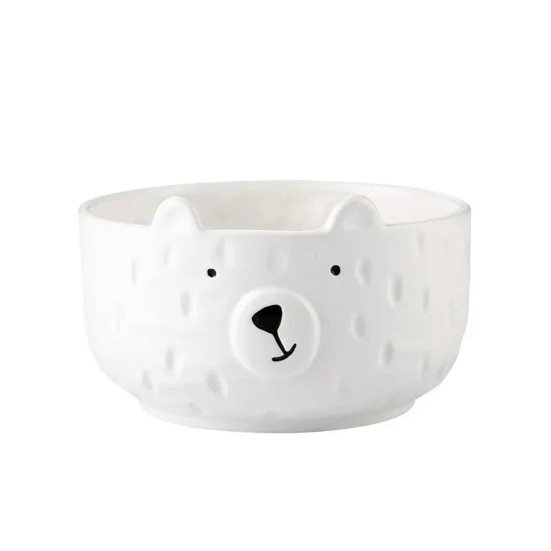 Cute Polar Bear Dinnerware Set in Ceramic - PolarJoy-Mug 240ml-Nora Luxe