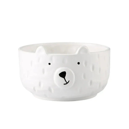 Cute Polar Bear Dinnerware Set in Ceramic - PolarJoy-Mug 240ml-Nora Luxe