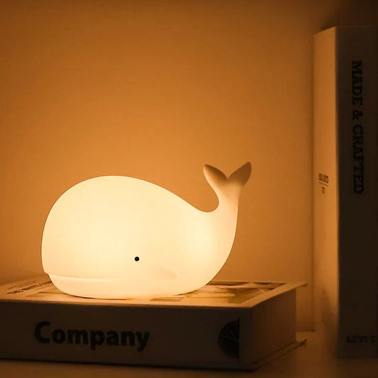 Adorable Whale Color Changing Nightlight - Pexav