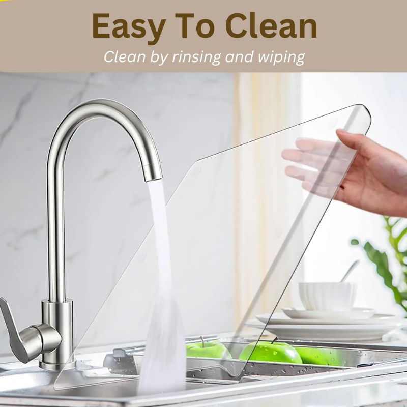 Easy Clean Kitchen Cutting Board with Non Slip Edge