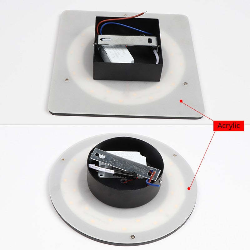 Bright Outdoor LED Wall Sconce Up Down Light Fixture