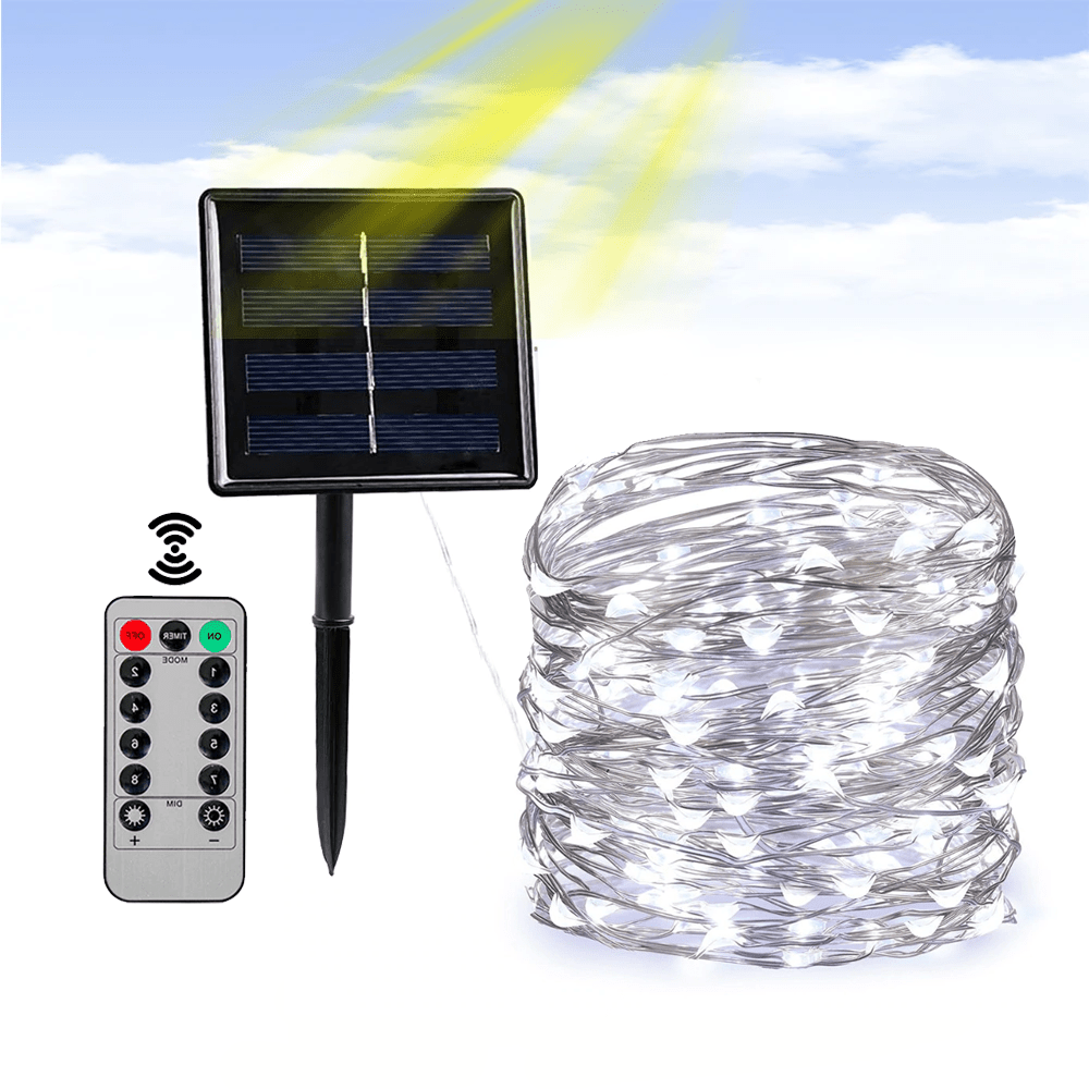 Bright Garden Solar String Lights Outdoor