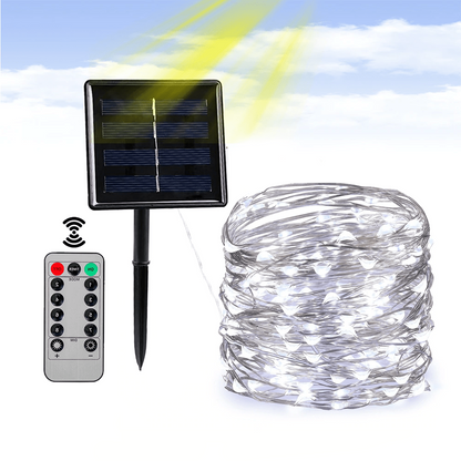 Bright Garden Solar String Lights Outdoor