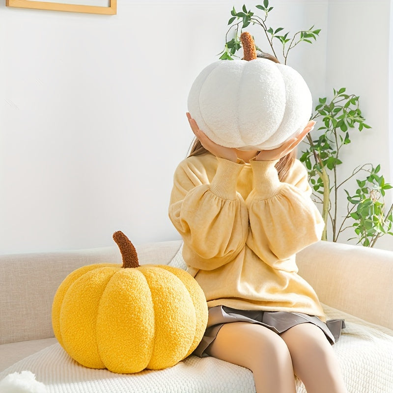 Warm Autumn Pillow - Soft Plush Fall Decor Cushion