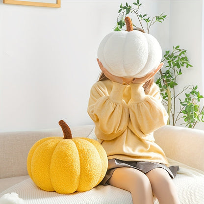 Warm Autumn Pillow - Soft Plush Fall Decor Cushion