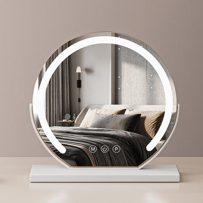 Smart LED Vanity Mirror with Touch Control & Rotation