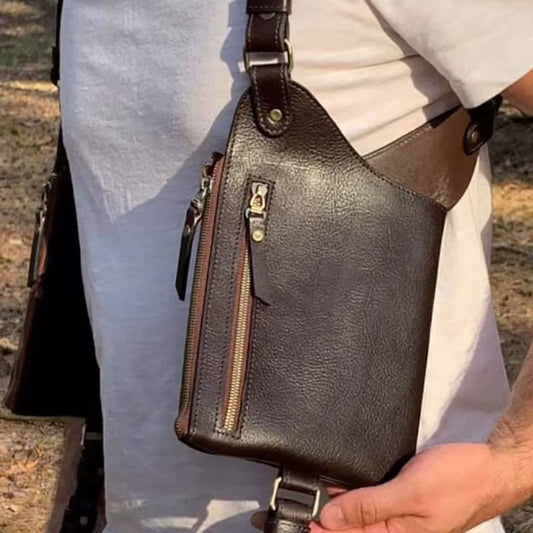 Classic Small Military Crossbody Bag - Pexav