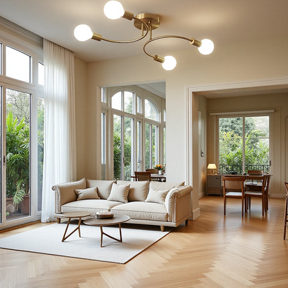 Modern Creative Multi-Bulb Ceiling Light
