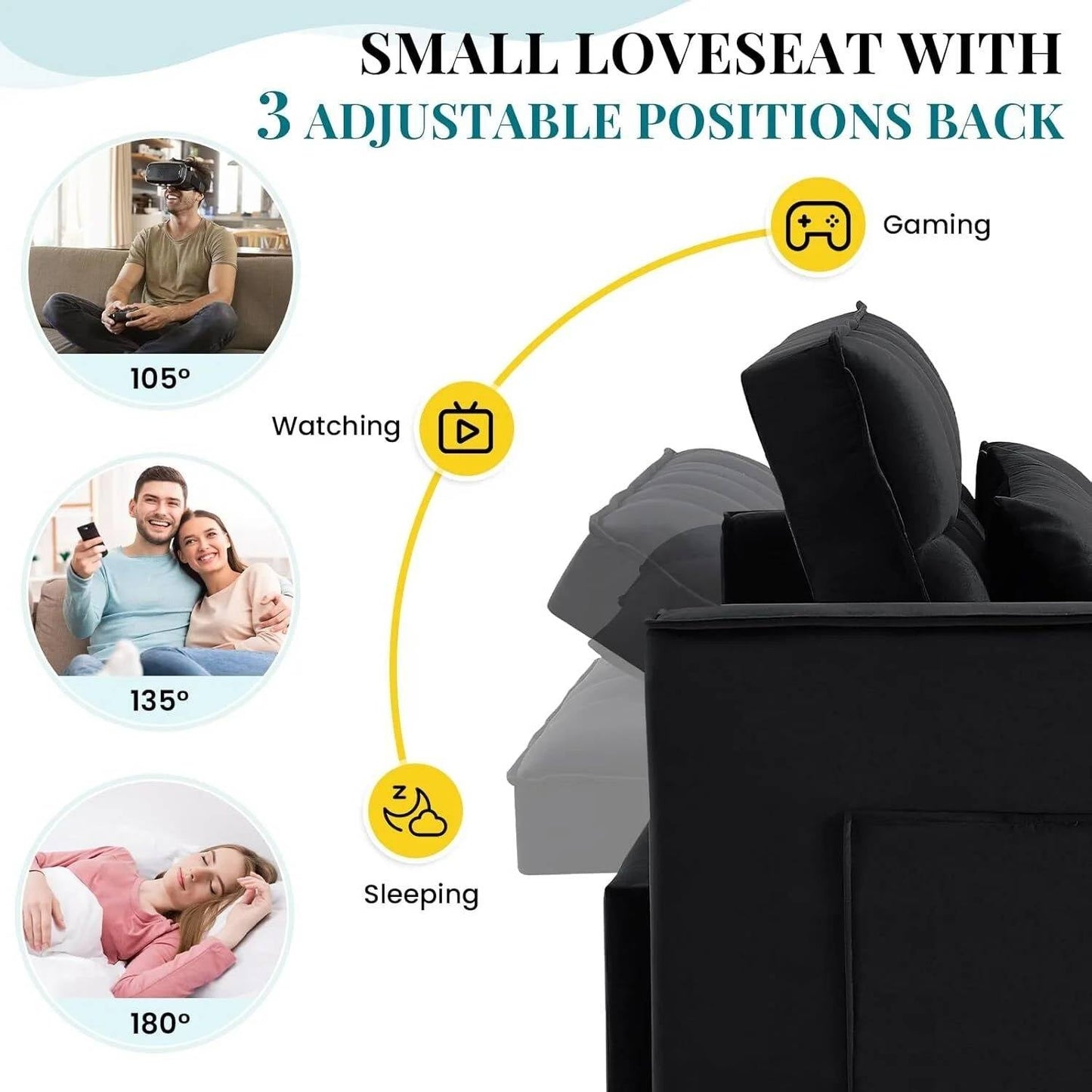 Space Saving Fold Out Sofa Bed