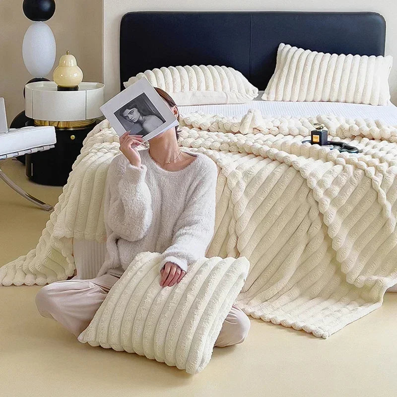 Ultra Soft Oversized Throw Blanket