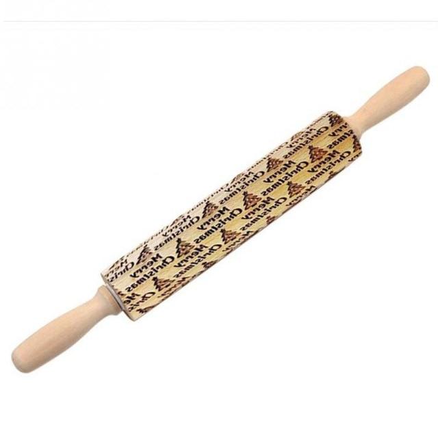 Colorful Wooden Pastry Roller - Pexav
