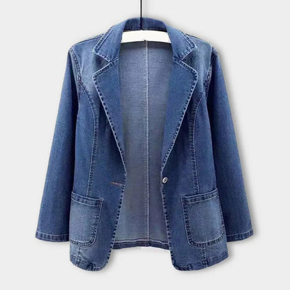 Classic Blue Jacket - Livia - Pexav