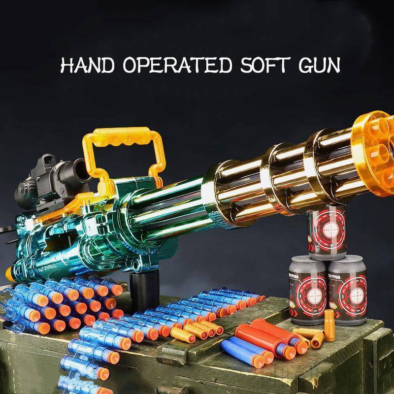 Automatic Gentle Foam Blaster Toy - Pexav