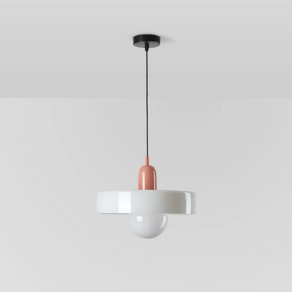 Design LED Pendant Lamp - GloboLuxe-Cream-Orange-9.84 in-Nora Luxe