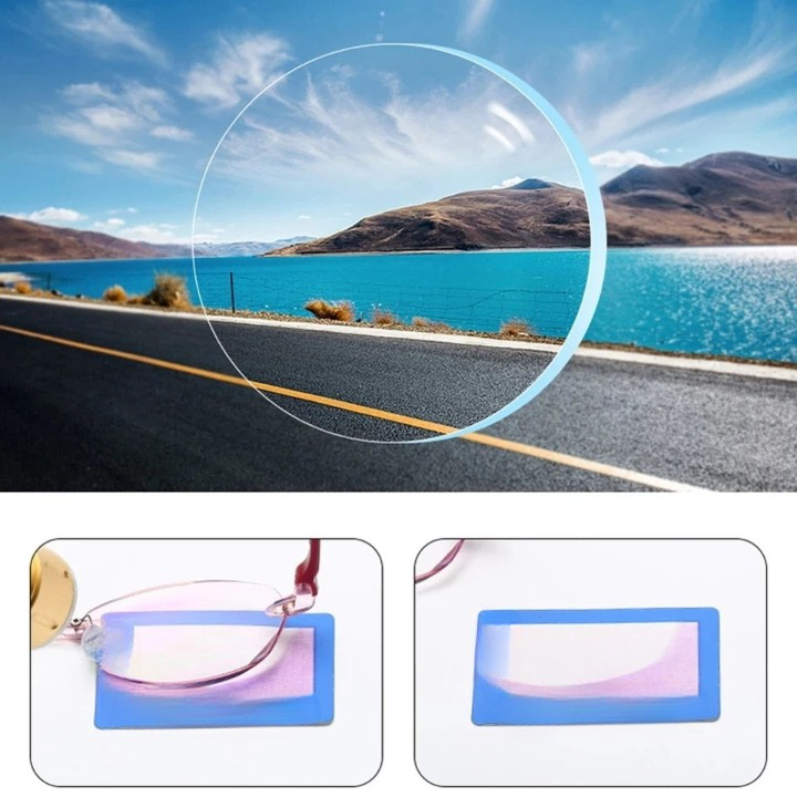 Stylish Blue Blocker Prescription Eyeglasses
