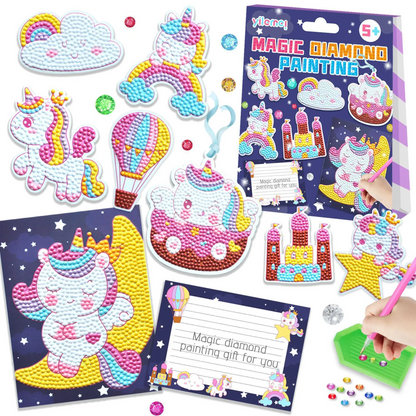Diamond Art Kids - Anna-Unicorn-Nora Luxe