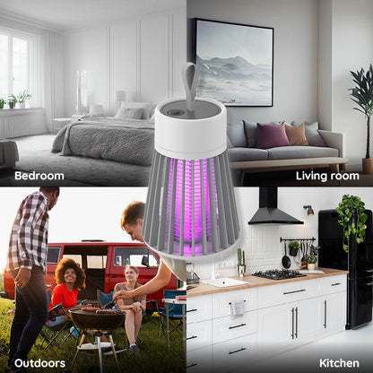 Compact USB Powered Mosquito Killer Lamp with LED