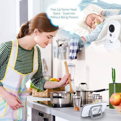 Wireless Baby Monitor with Video and Two Way Audio