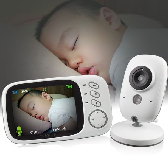Wireless Baby Monitor with Video and Two Way Audio - Pexav