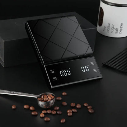 Digital Kitchen Scale - PerfectScale-Black-3Kg = 6.61 lbs-Nora Luxe