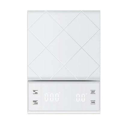 Digital Kitchen Scale - PerfectScale-White-3Kg = 6.61 lbs-Nora Luxe
