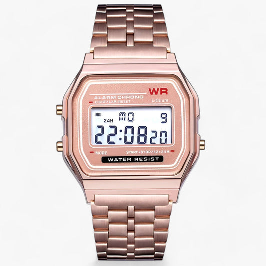 Stylish Square Face Digital Watch - Pexav