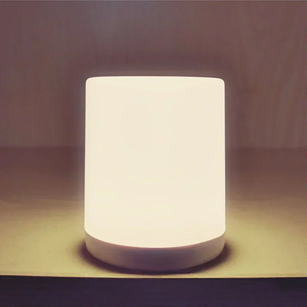 Dimmable LED Table Lamp with USB Port - GlowEase-Warm light-Nora Luxe