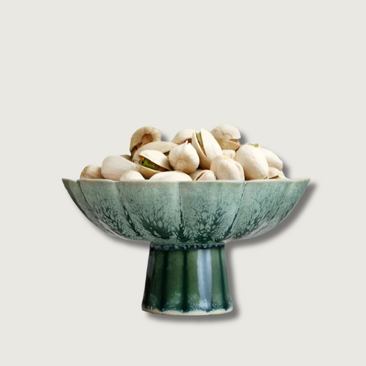 White Ceramic Scandinavian Style Bowl - Pexav