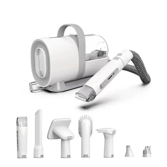 Pet Grooming Clippers with Vacuum Attachment - Pexav