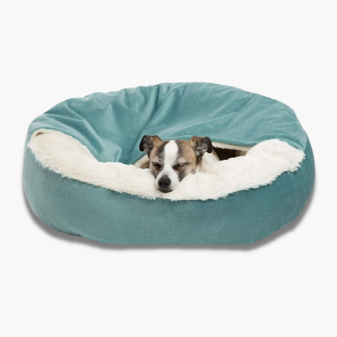 Dog Cuddle Cave - SnuggleNest-Gray-S (25.59 inches)-Nora Luxe