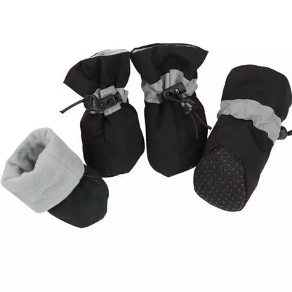 Dog Gloves - Pawsome Winter Walkies-Black-XS 2.20-14.41 lbs.-Nora Luxe