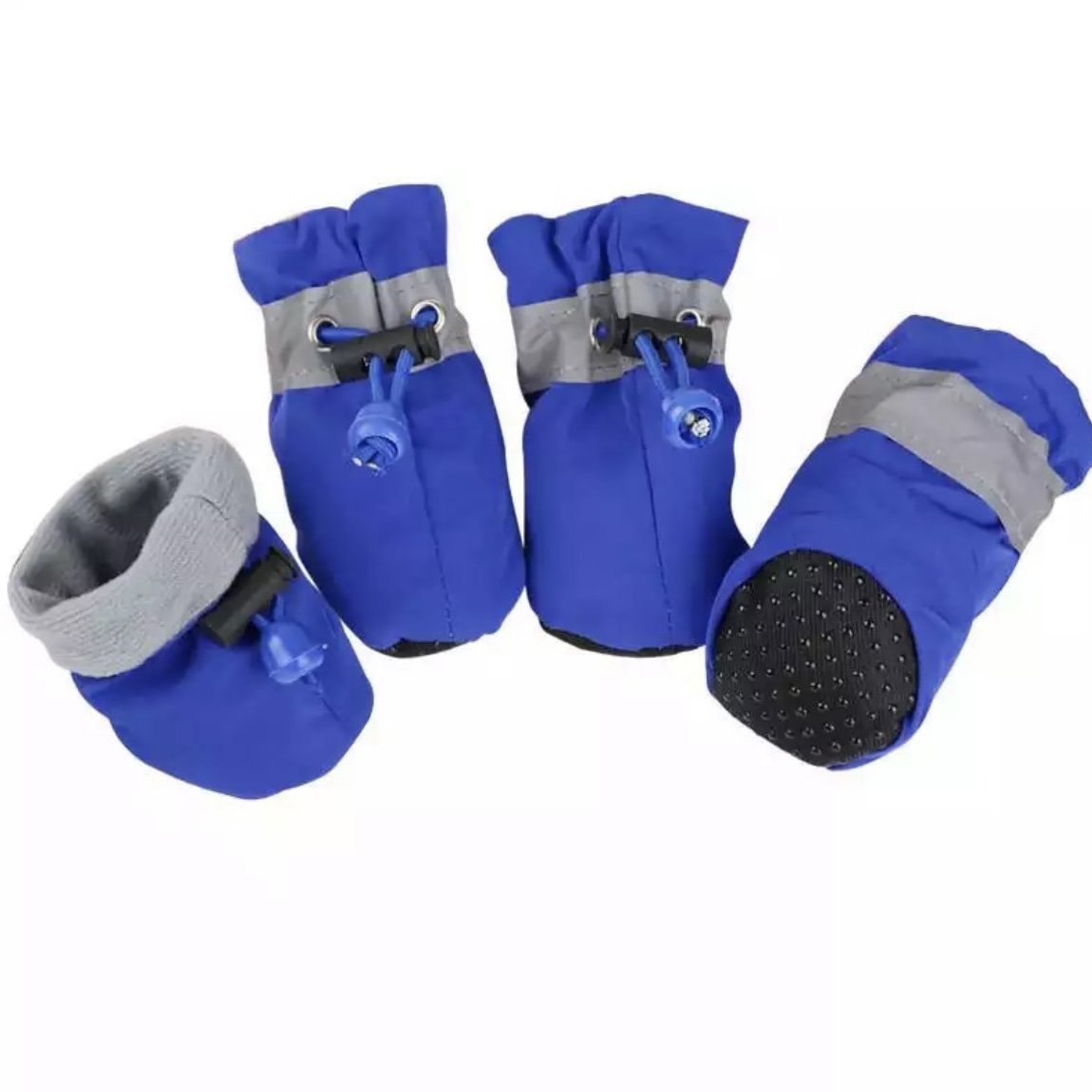 Dog Gloves - Pawsome Winter Walkies-Blue-XS 2.20-14.41 lbs.-Nora Luxe