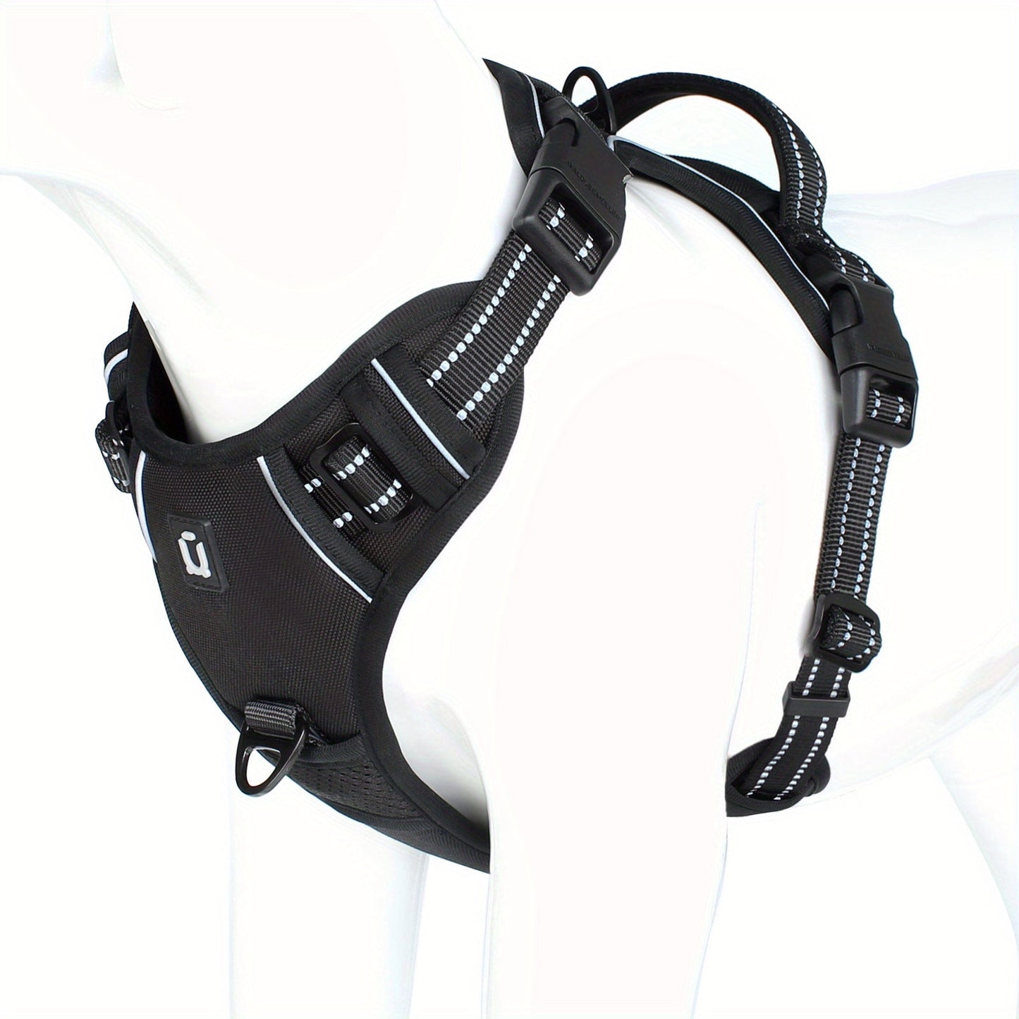 Dog harness - SafeWalk-Black-S-Nora Luxe