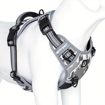 Dog harness - SafeWalk-Light Gray-S-Nora Luxe