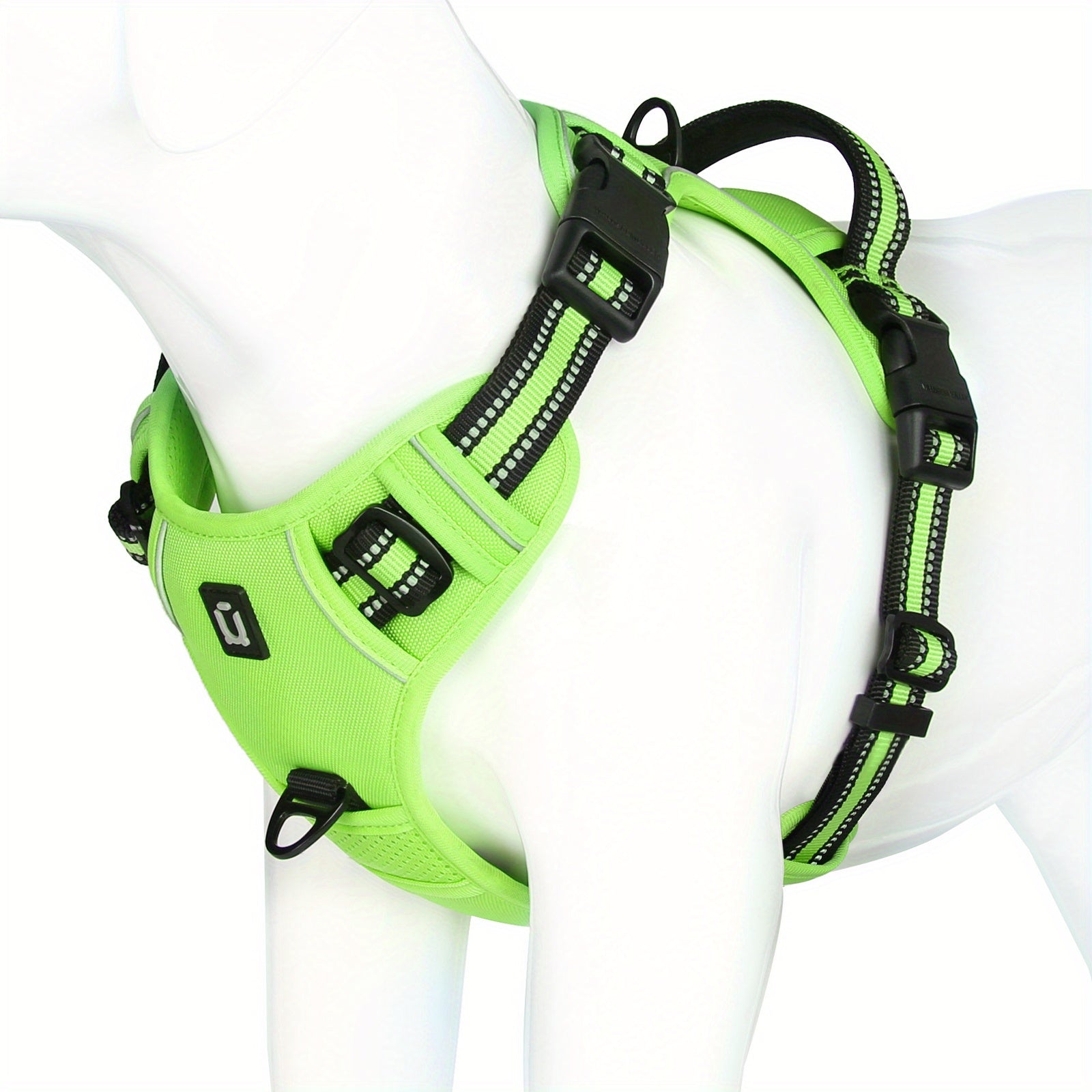 Dog harness - SafeWalk-Light Green-S-Nora Luxe