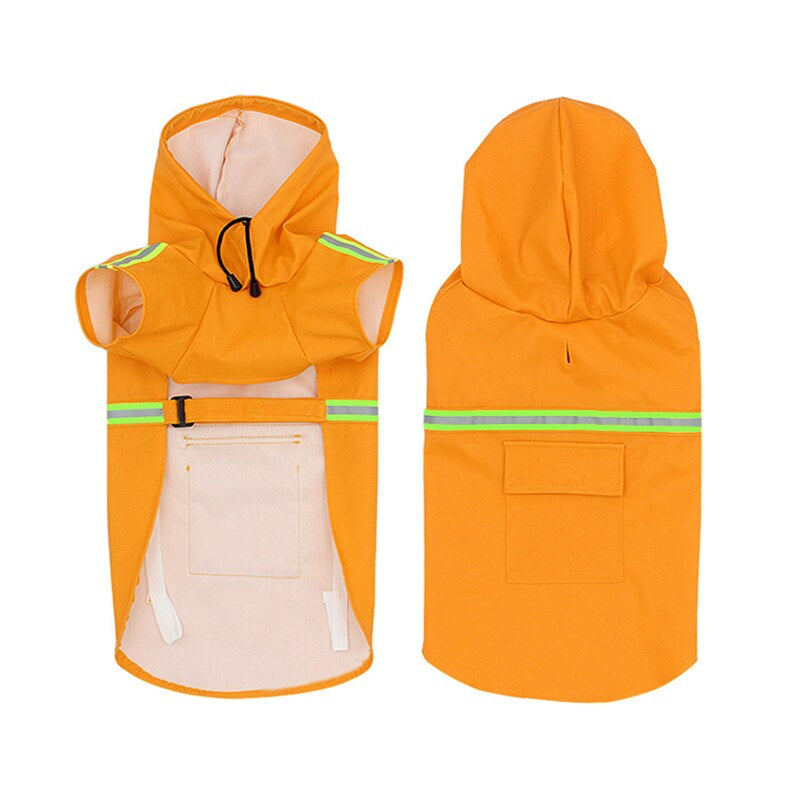 Dog Raincoat - RainGuard Pro-Orange-S-Nora Luxe