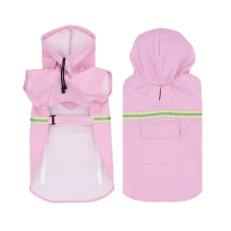 Dog Raincoat - RainGuard Pro-Pink-S-Nora Luxe