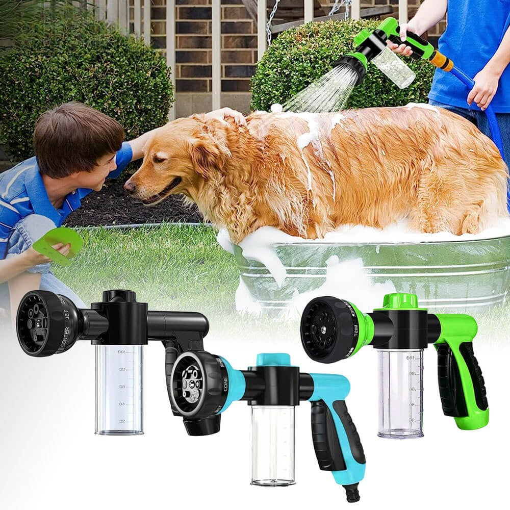 Dog Shower Sprayer - WashBuddy-Blue-Nora Luxe