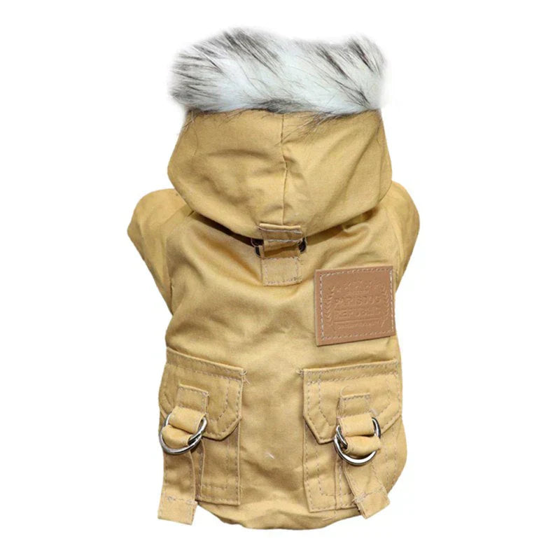 Warm Waterproof Dog Parka Coat - Pexav