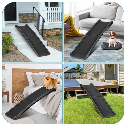 Portable Pet Steps with Grip Surface