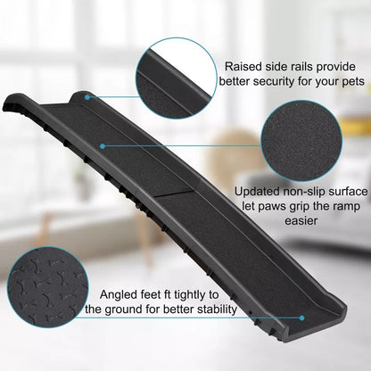Portable Pet Steps with Grip Surface
