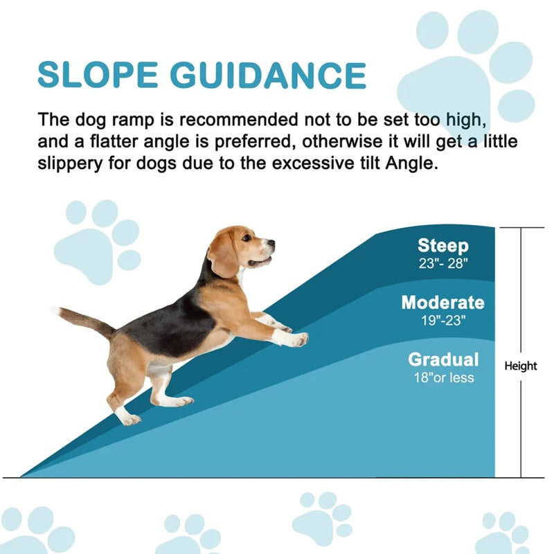 Portable Pet Steps with Grip Surface