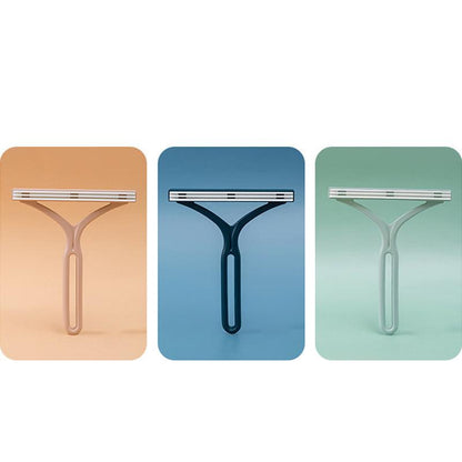 Double-Sided Manual Pet Hair Remover - CleanSwipe-Blue-Nora Luxe